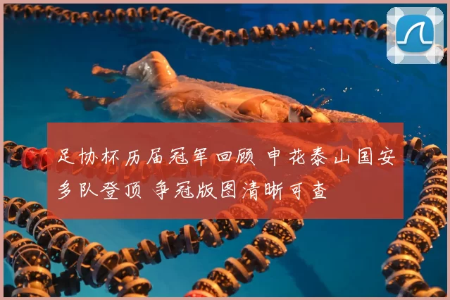 足协杯历届冠军回顾 申花泰山国安多队登顶 争冠版图清晰可查