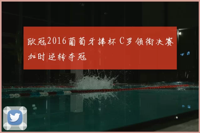 欧冠2016葡萄牙捧杯 C罗领衔决赛加时逆转夺冠